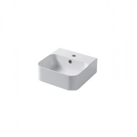 lavabo cm 35x35 appoggio o parete slim